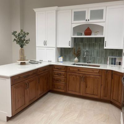 Dubuque Kiba showroom kitchen