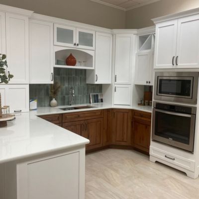 Dubuque Kiba showroom kitchen